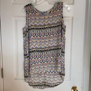 Fun Pattern Tank Top